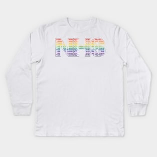 Thank you NHS Rainbow Kids Long Sleeve T-Shirt